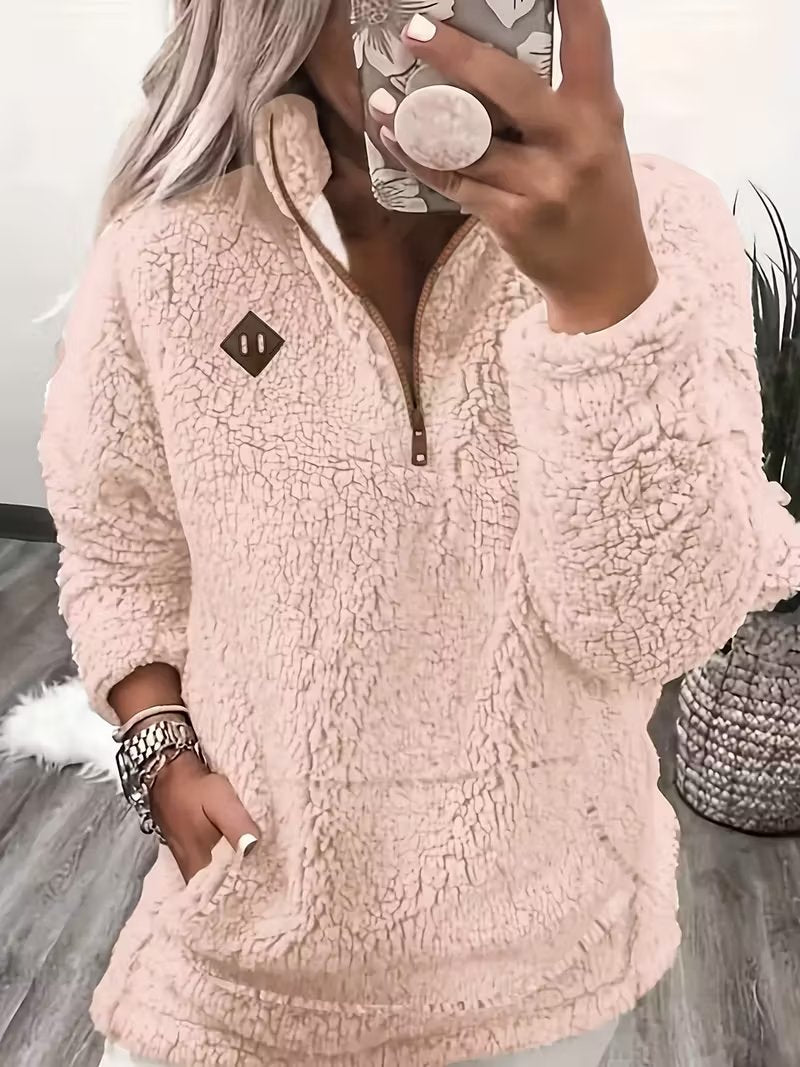 Fleece Pullover Jacket