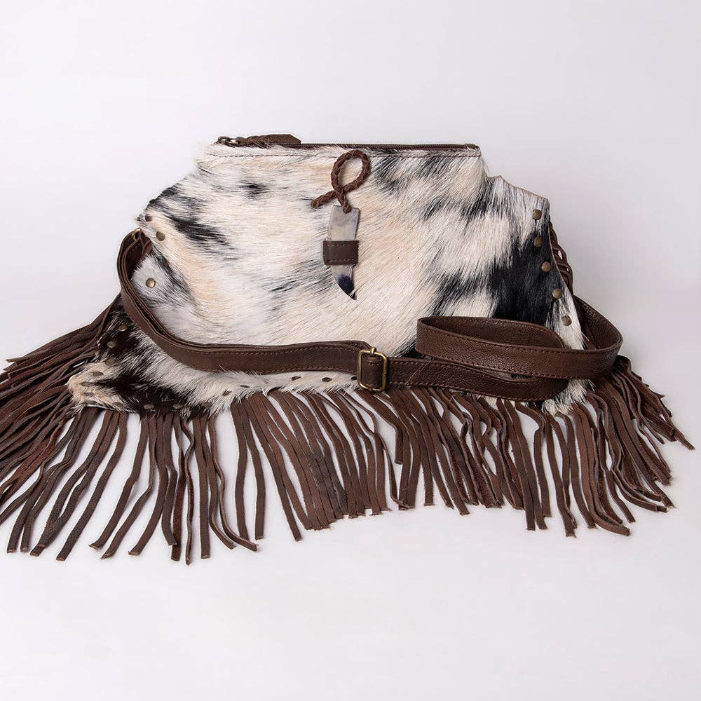 Western Leather Crossbody Bag