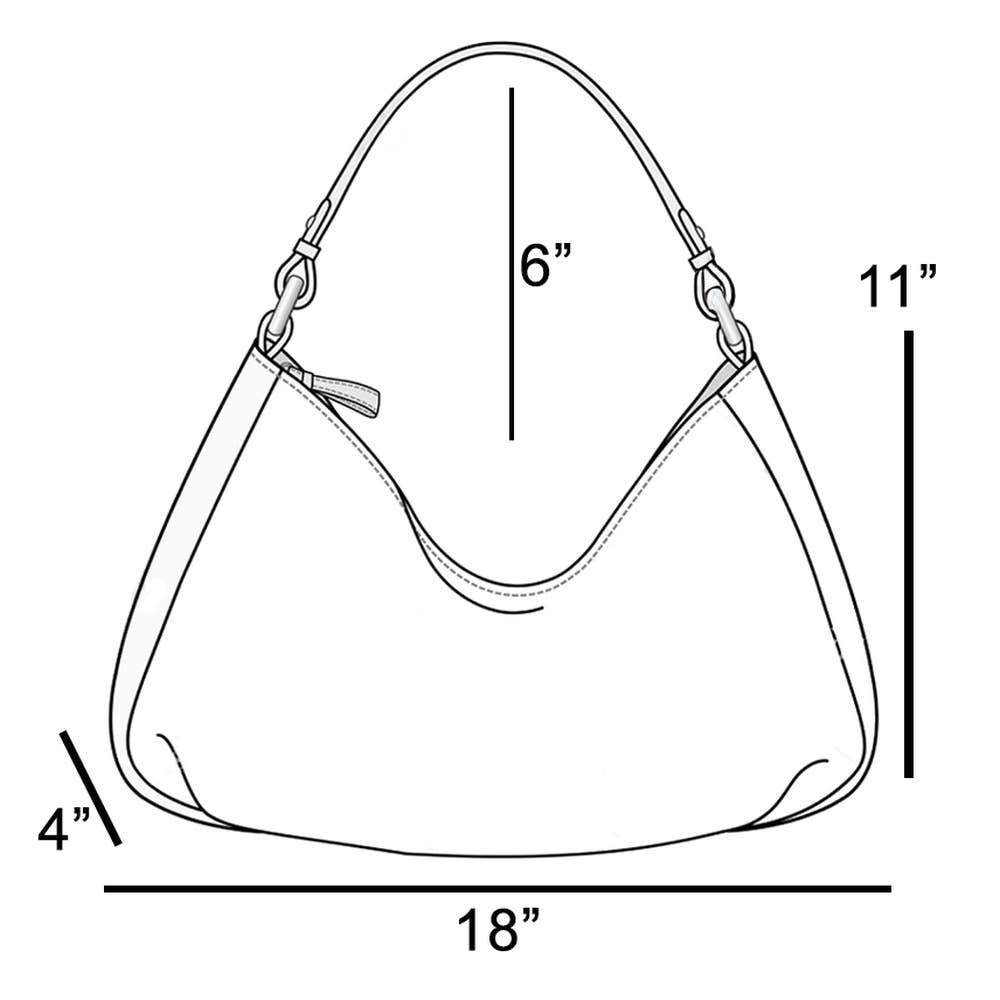 Soft Plush Oversized Hobo Bag