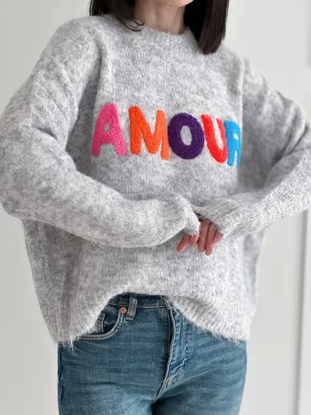 3D Amour Sweater