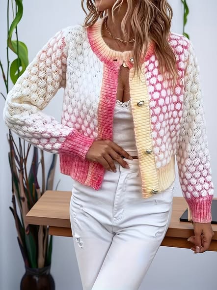 Pastel Mix Cardi
