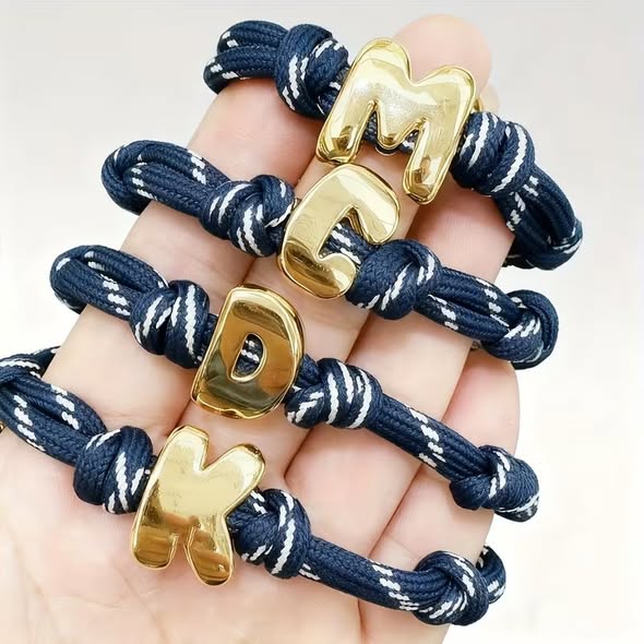 Initial Nautical Bracelet