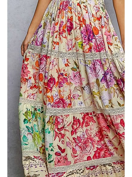 Floral Boho Maxi Dress