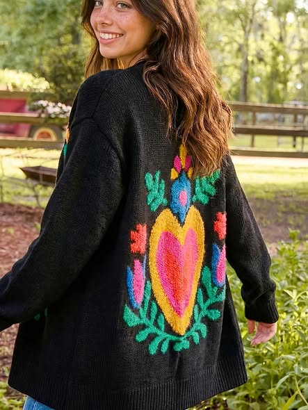 Vibrant Heart Cardi