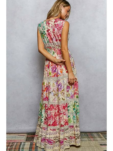 Floral Boho Maxi Dress