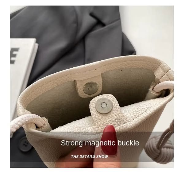 Genuine Leather Crossbody Bag