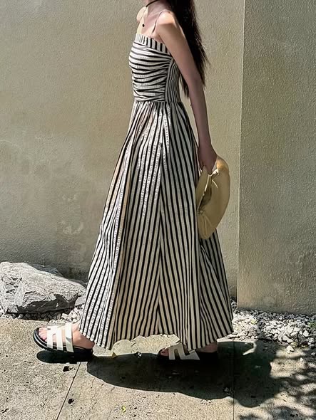 Striped Maxi Dress