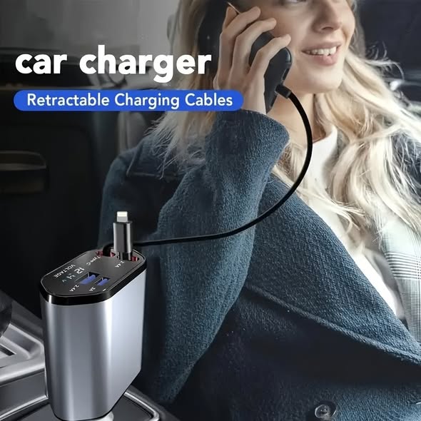 4 -in-1 Car  Charger