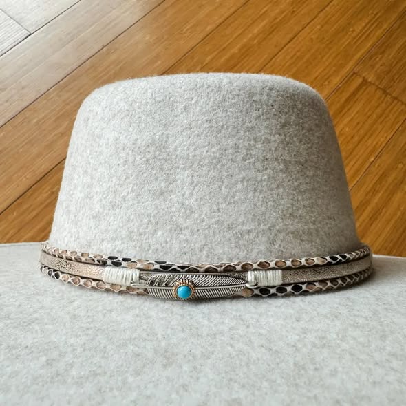Felt Oatmeal Hat