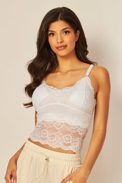 Lace  Layering  Bralette