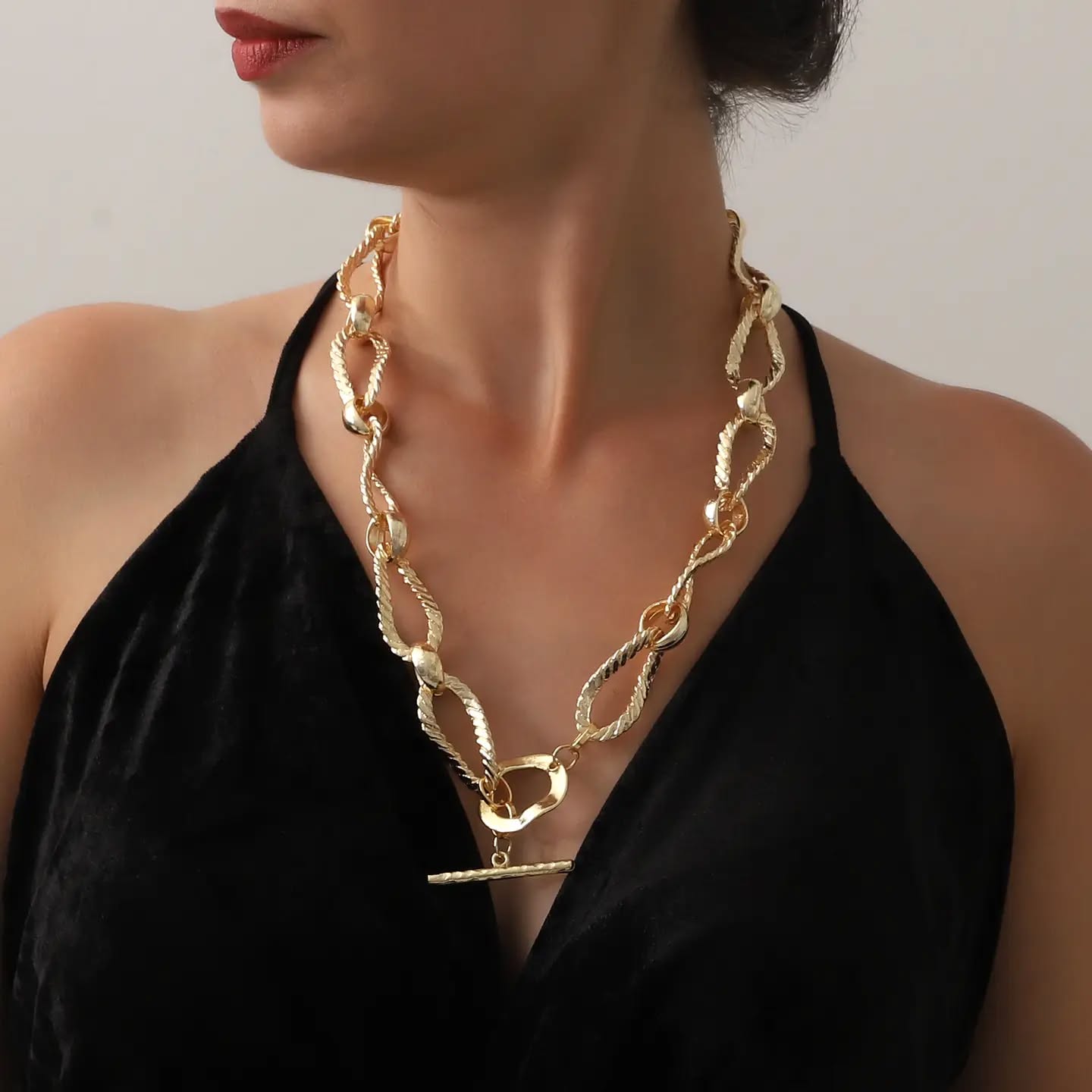 Gold Plated Brass Link Chain