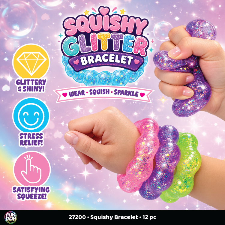 Squishy Sparkle Glitter Bracelet