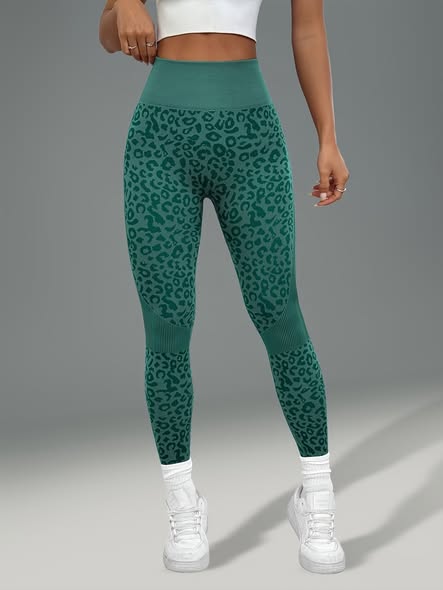 Tummy Control Leopard Leggings