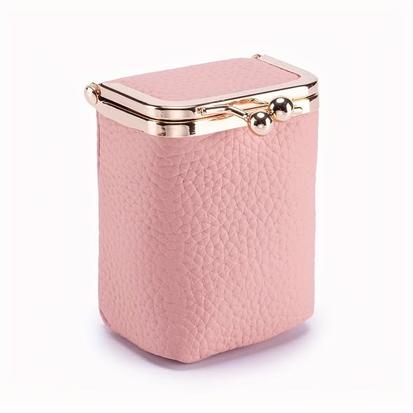 Genuine Leather Lipstick Case