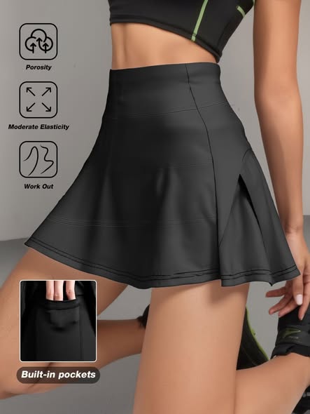 Pleated Tennis Skort