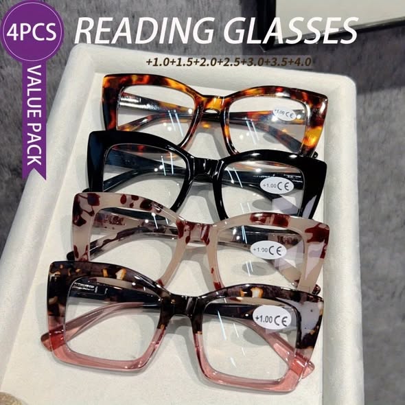 Bundle of 4 Reading glasses