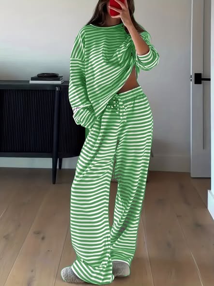 Stripe Pj Set
