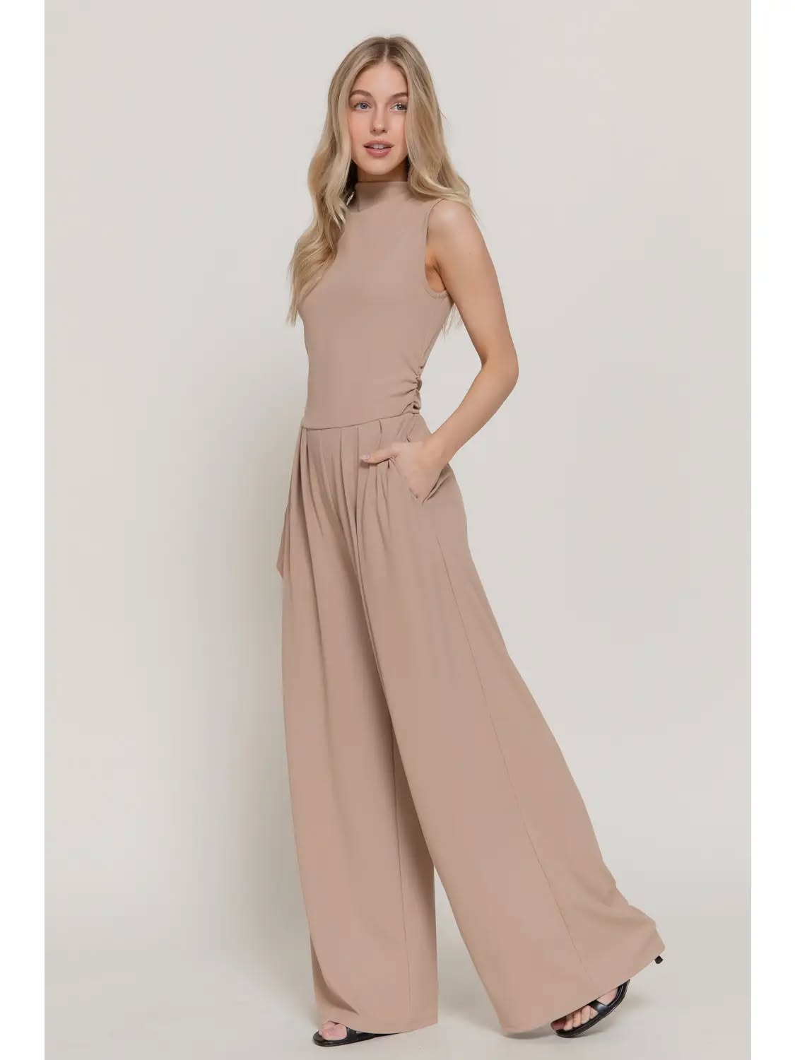 Soft Micro Rib Jumpsuit