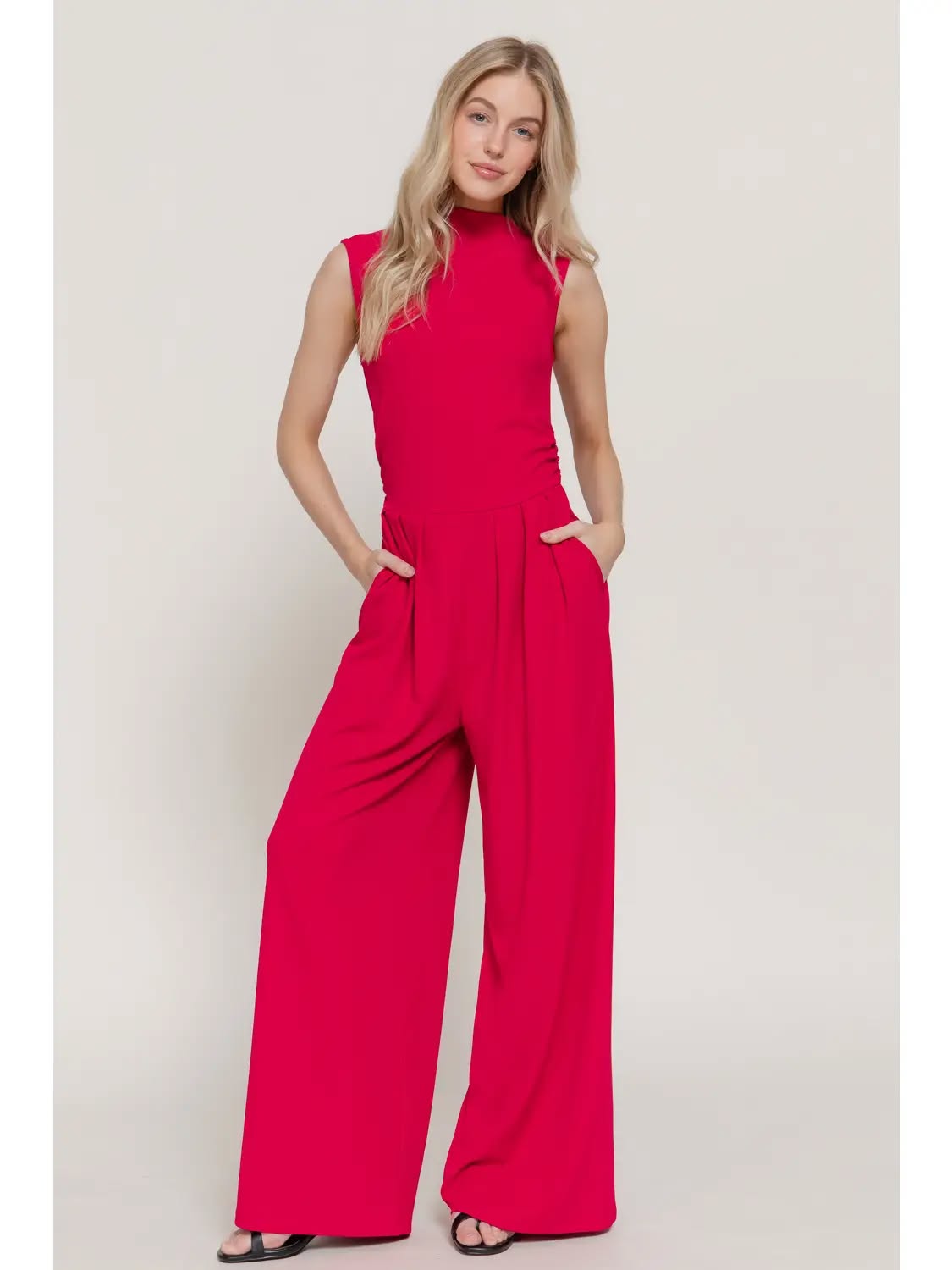 Soft Micro Rib Jumpsuit
