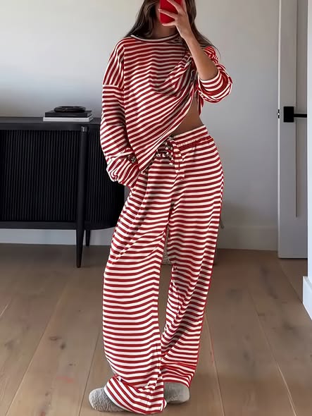 Stripe Pj Set