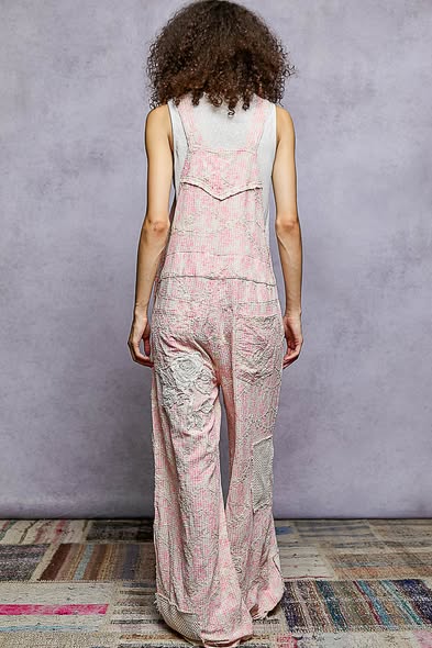Vintage Patchwork  Overalls