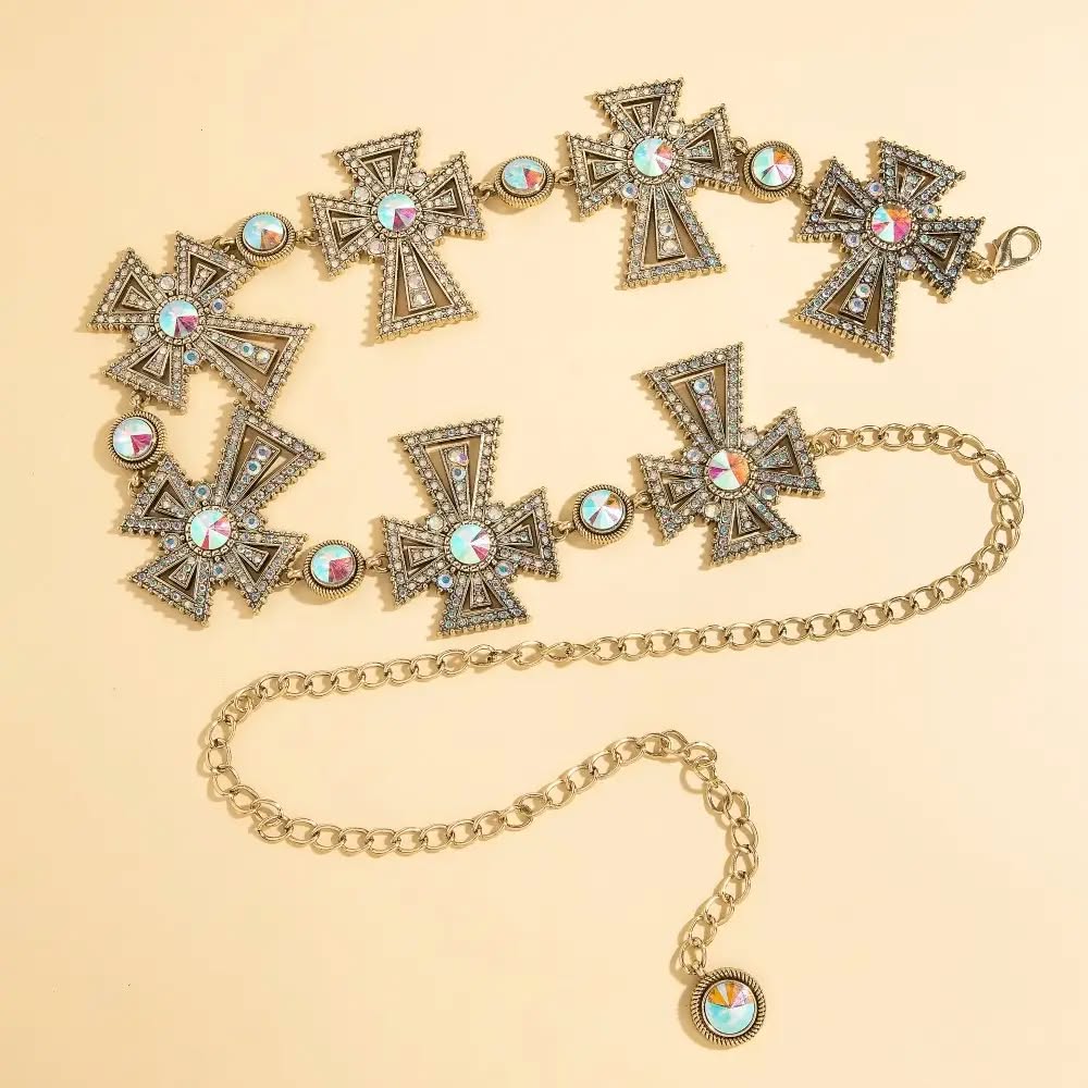 Crystal Pave Belt
