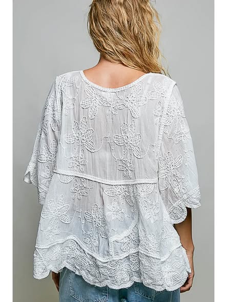 Lace Boho Blouse