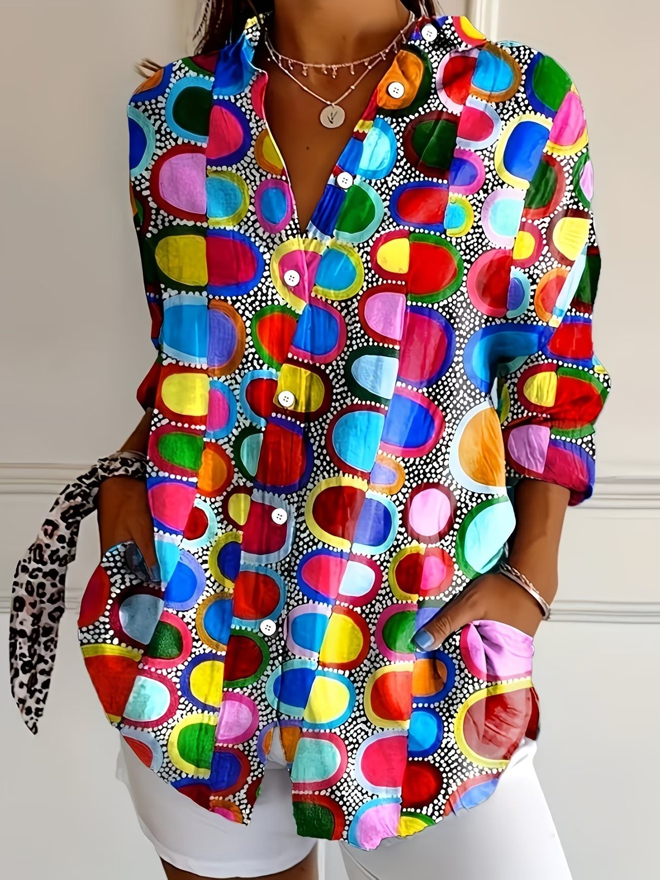 ColoR  Pop Blouse