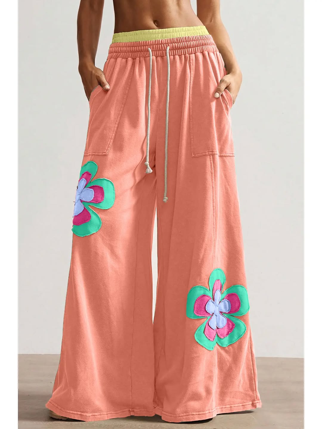 Flower Patch Wide Leg Pant