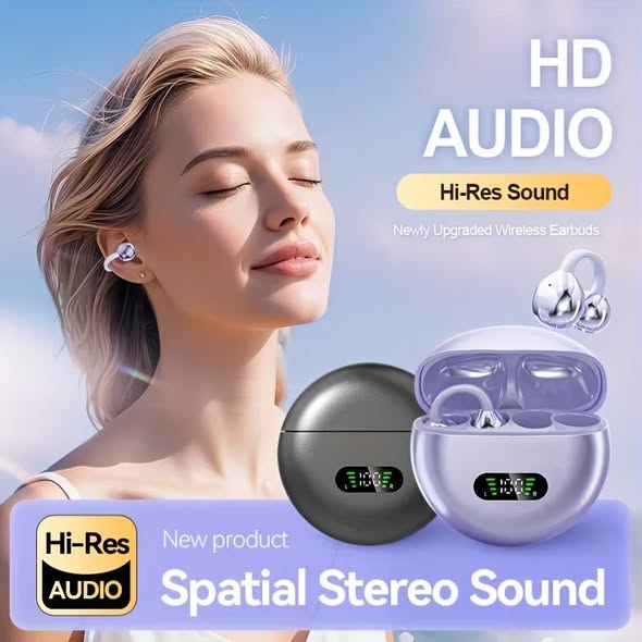 Golden  Clip Earbuds