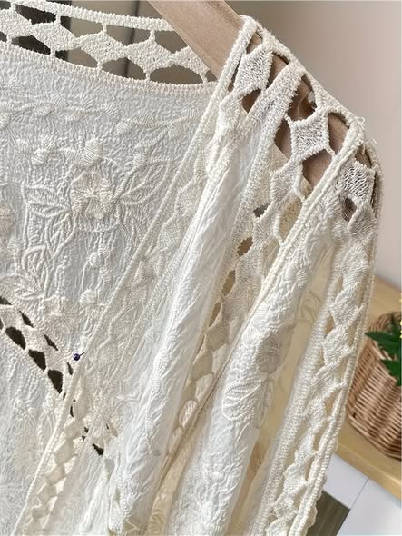 Lace Trim Cardi