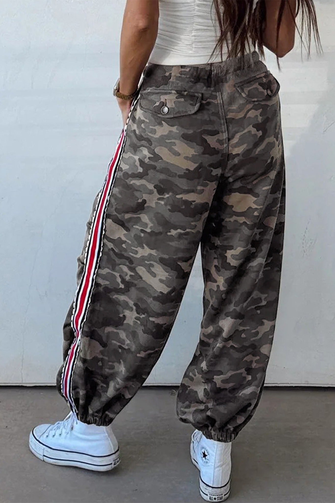 Camo Stripe Joggers