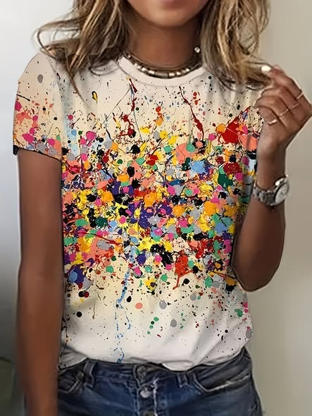 Paint Splatter Tee