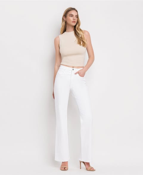 Optic White Denim Jean