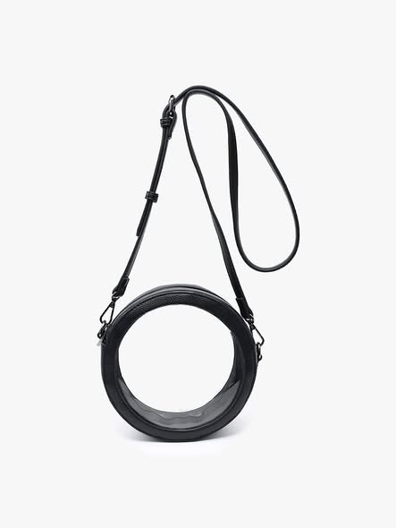 Round Clear Satium Bag
