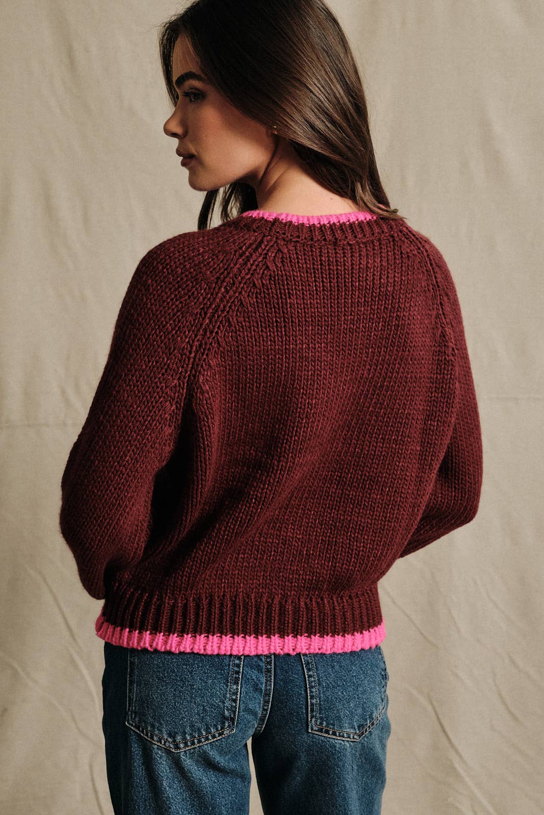 Aspen Graphic Chunky Knit Sweater