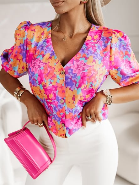 Confetti Sleeve Top