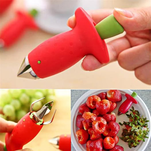 Strawberry Core Tool