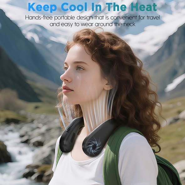 Rechargable Neck Fan