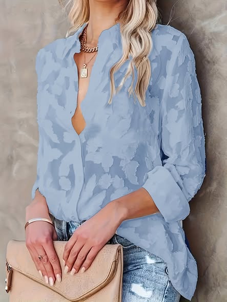 Textured  Blouse