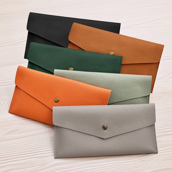 Genuine Leather Envelope Case
