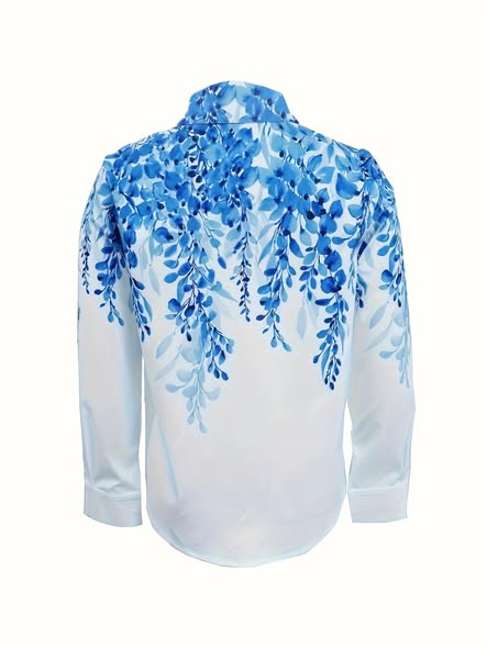 Faded Flower Blouse
