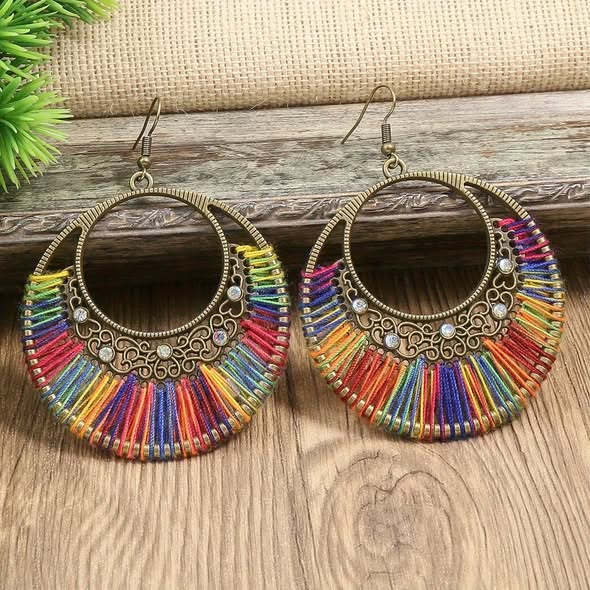 Paisley Mix Earrings