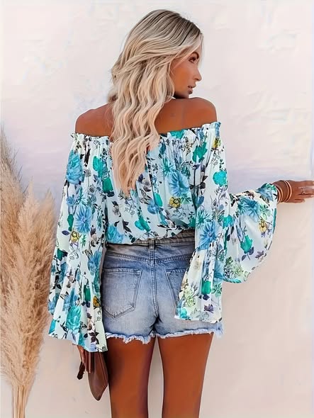 Bell Cuff Blouse