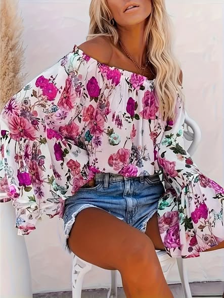 Bell Cuff Blouse