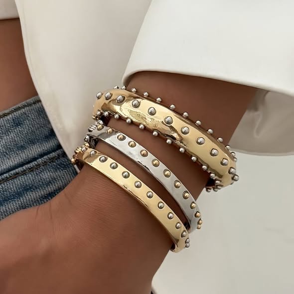 3 pcs Mixed Metal Bracelet
