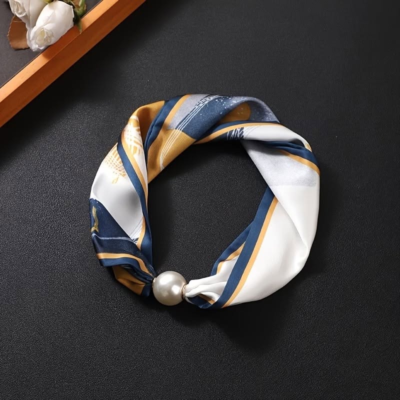 Pearl Magnetic Silky Scarf