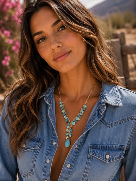 Western Vibe Turquoise Necklace