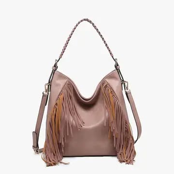 Fringe Hobo Bag