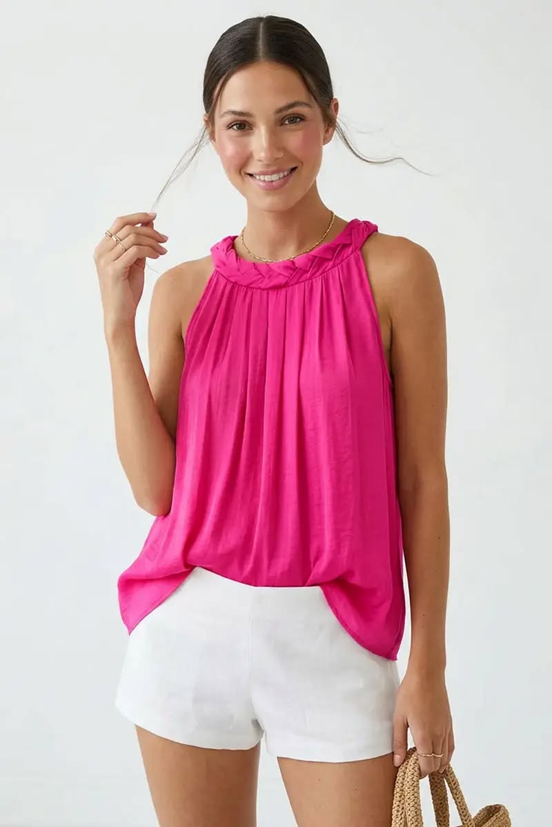 Braided Neck Halter